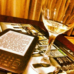 kindle wine glass